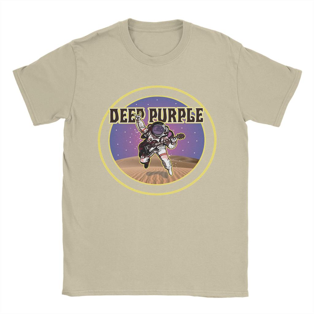 Unisex Band Deep Purple Art T Shirt Cotton Clothing Humorous Short Sleeve Crew Neck Tee Shirt Original TShirts