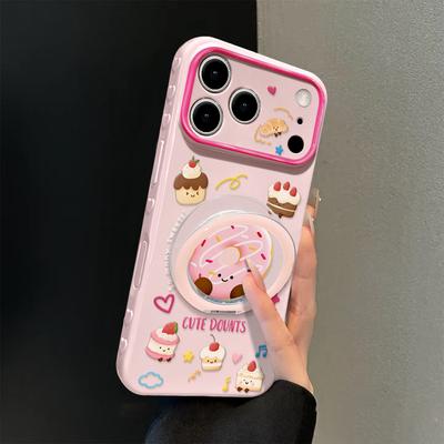 Donuts for Iphone17promax iPhone Case 16 Rotating Bracket 15 Cute 14 Silicone 13 Women