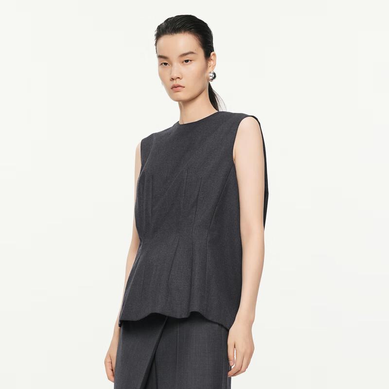 JNBY Casual Sleeveless Wool Shirt
