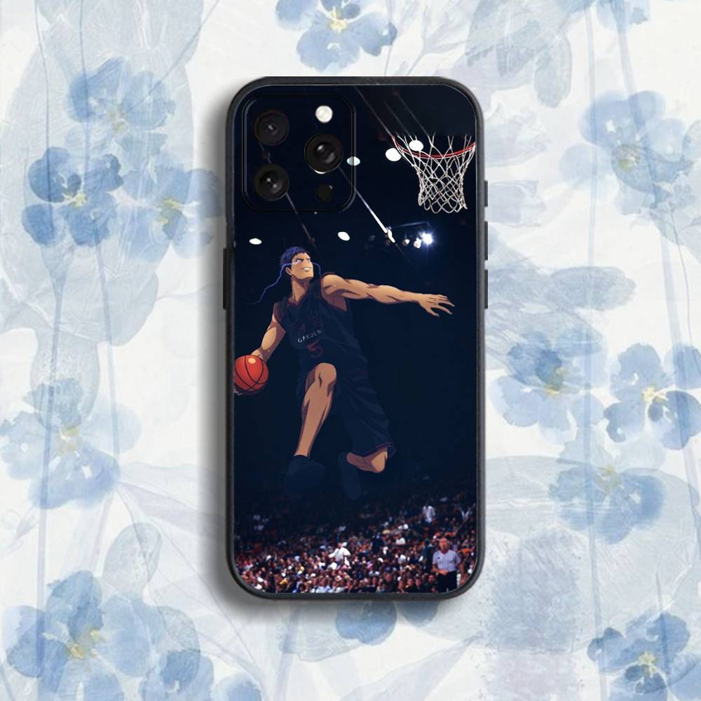 K-Kuroko's B-Basketball  Phone Case For iPhone 17,16,15,14,13,12,Pro,Max,Plus,E,SE4,Air,Mini Black Soft Box