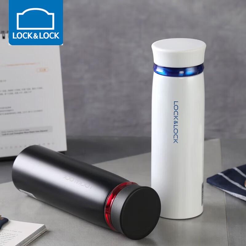 LOCK&LOCK Fit 450ml Lightweight Stainless Steel Thermos Bottle
