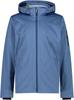 Куртка CMP Light Softshell Jacket с отстегивающимся капюшоном (39A5027M) b.blue mel./dusty blue