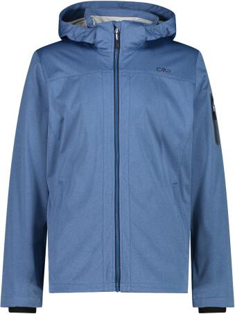 Куртка CMP Light Softshell Jacket с отстегивающимся капюшоном (39A5027M) b.blue mel./dusty blue