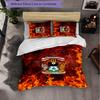 Coventry City Football Set Lenzuola 3 Pezzi Morbido Copripiumino con Federe Set Decorazione Camera da Letto per Casa