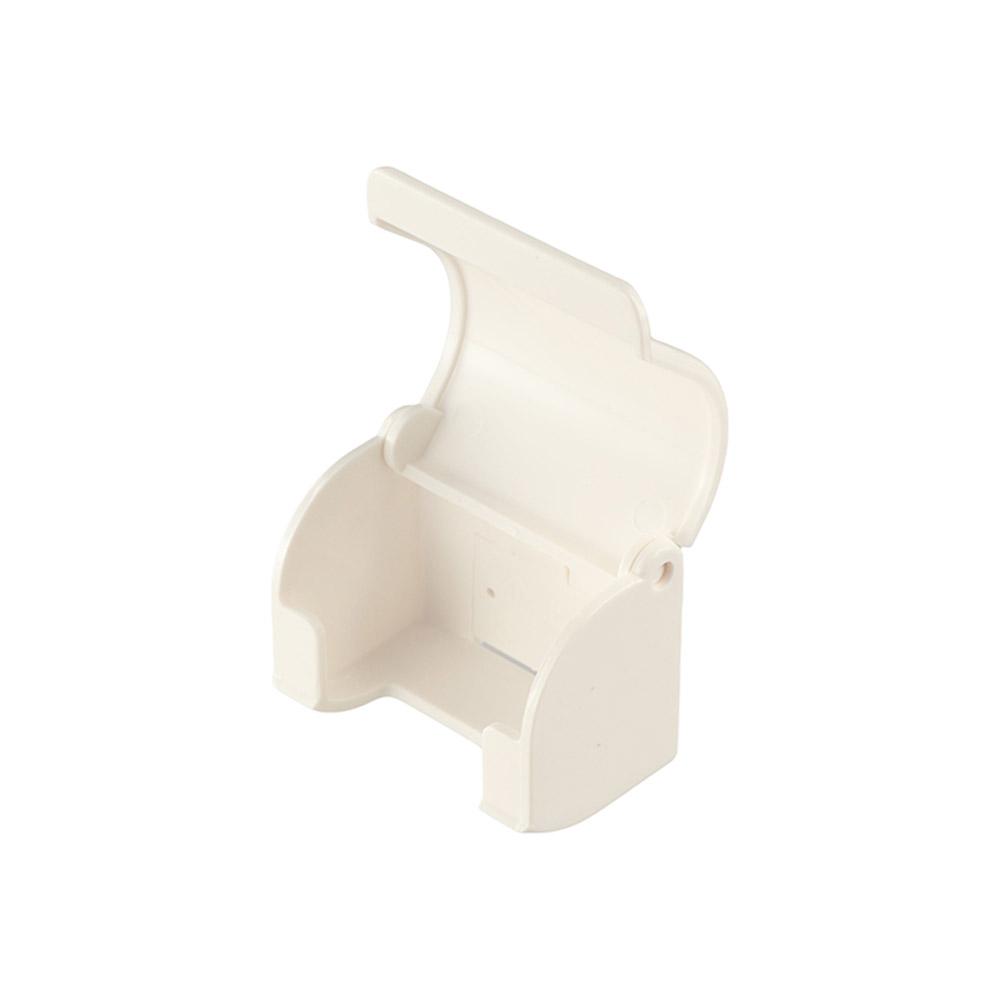 White Toothbrush Holder Plastic Shaver Holder Brush Holder Men Razor Hanger  Razor