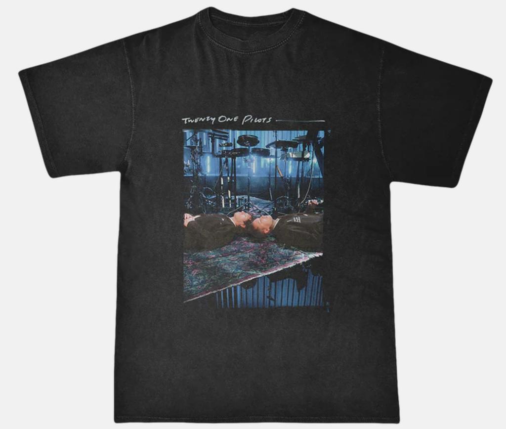 Twenty One Pilots Gerahmtes Premium Garment Dye T-Shirt Streetwear T-Shirt Mode T-Shirts Herren Damen Bekleidung Grafik T-Shirts