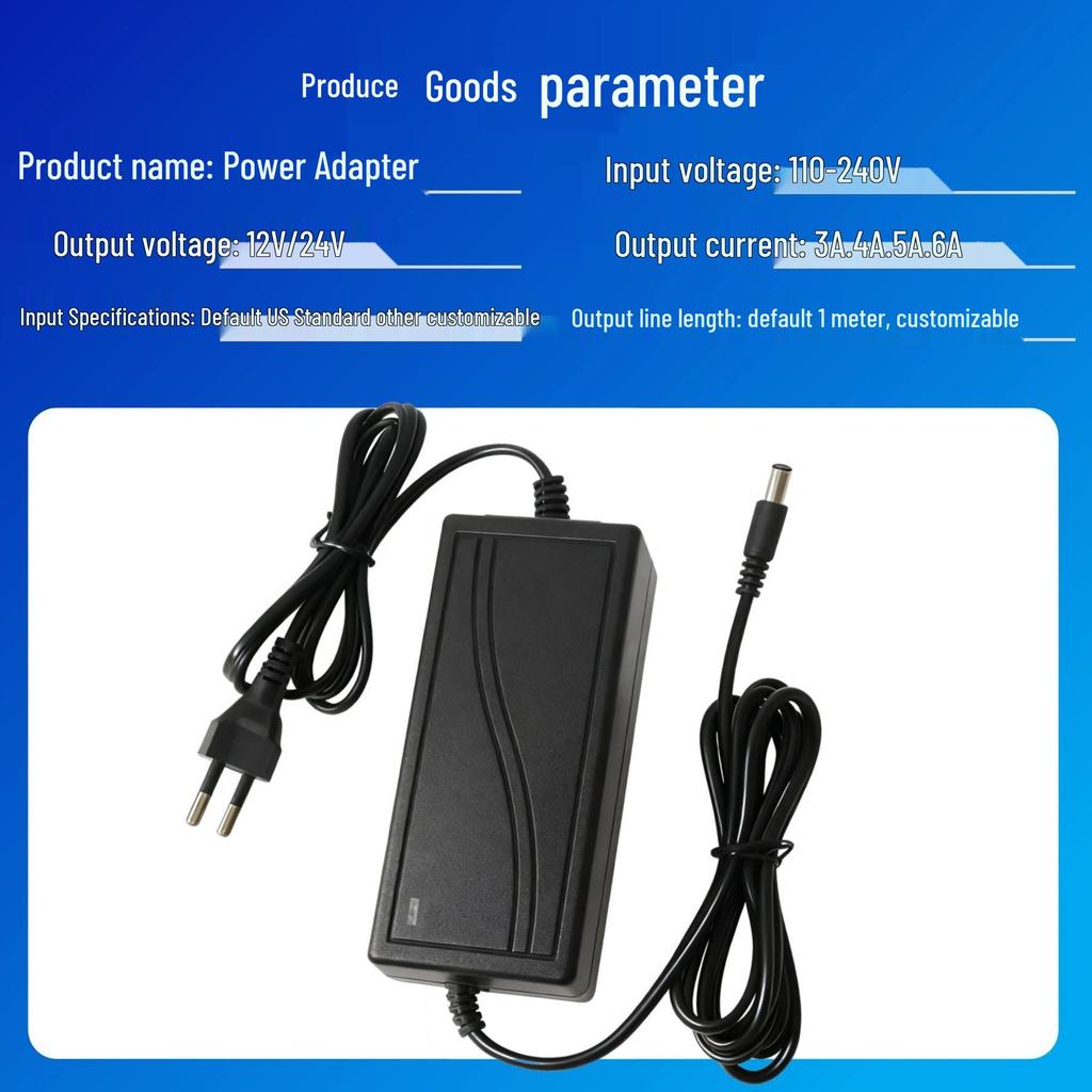 12V/24V Power Adapter for Monitors & Water Purifiers (3A-5A)