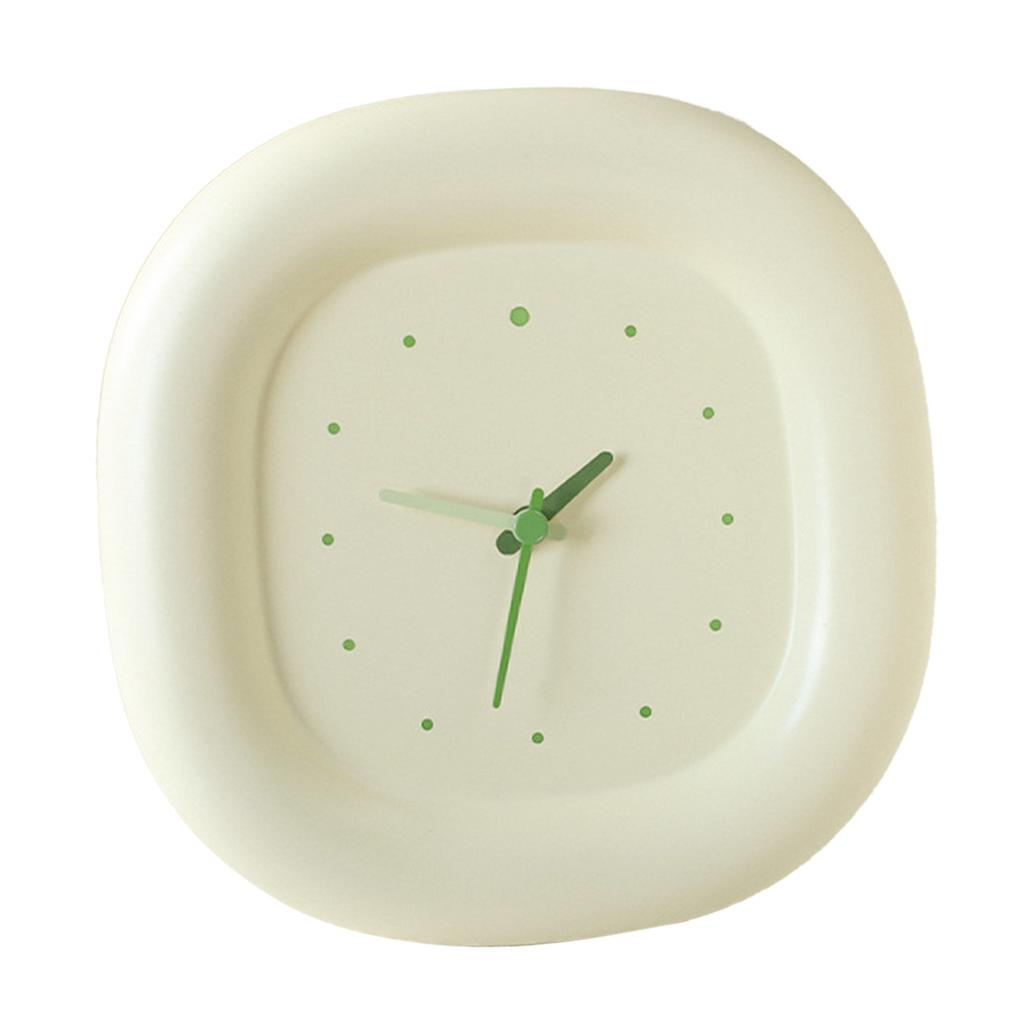 Niedliche minimalistische, modische Multifunktions-Wanduhr mit Geräuschlosigkeit – ideal für Wohnzimmer, Schlafzimmer oder Büro