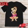 Lola Bunny Horká Karikatura Vtipné Tričko Krátký Rukáv Černé Unisex S-5XL MD1266 Unisex Tričko