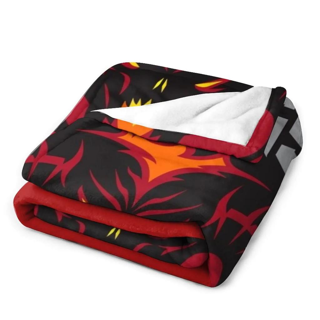 Moria Balrogs Throw Blanket Soft Big Blanket Furry Blankets Fluffy Soft Blankets