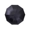 Paradise Black Vinyl Twill 3-Fold Business Umbrella