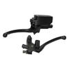 22mm Universal Motorcycle Hydraulic Brake Clutch Lever Assembly Black CNC Aluminium Alloy