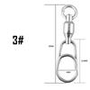 Spotlip Swivel Snaps Set of 5 Ball Bearing Stainless Steel