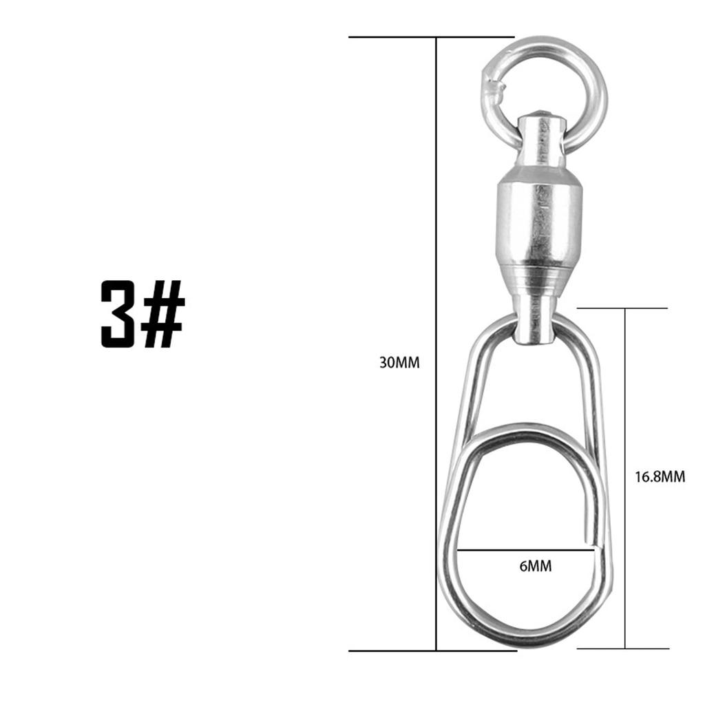 Spotlip Swivel Snaps Set of 5 Ball Bearing Stainless Steel