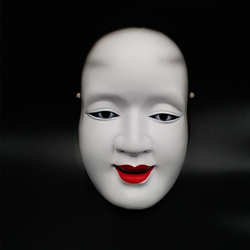 Horror Cosplay Anime Halloween Maska Japońska Opera Noh Kostium Huoying Tang Monk Maska Sun Jilang Maska Prajna Leech Maski Wydarzenie Impreza