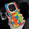 Fashion Building Blocks Pattern Soft Phone Case for Xiaomi Redmi Note 13 14 15 Pro Plus 12S 12 11S 11 11T 10S 10 Shockproof Cove