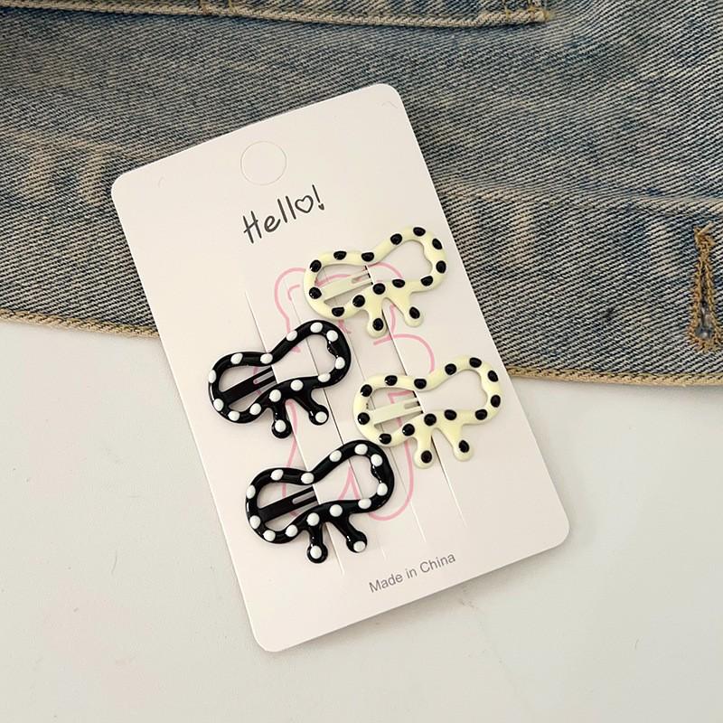 Clips de păr colorat Bai Lu fără cusături tip cioc de rață pentru femei - Ideal pentru frunte, breton și machiaj