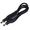 Dc5521 To Dc5521 Cable Cord 18Awg Dc5.5Mm X 2.1Mm Male Plug To Male Power Supply Adapter Wire For Led Light Speaker J60A