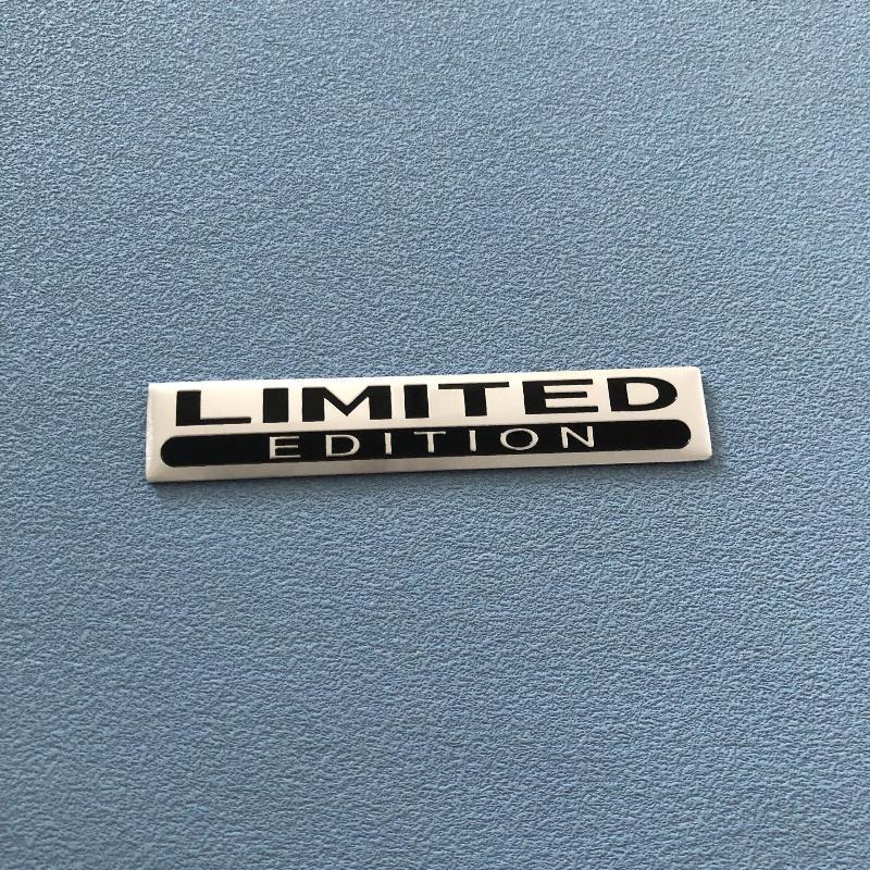 3D Aluminium Car Trunk Badge Decal Special Limited Edition Scratch-Resistant Sticker for Vehicle Personalized Decor