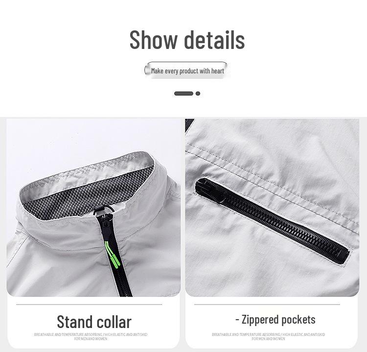 Unisex Summer Sleeveless Cooling Vest for Outdoor and Construction Use