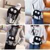 2020 New Style Funny Canvas Mini Bag For Women, Cute Shoulder Crossbody Round Bag