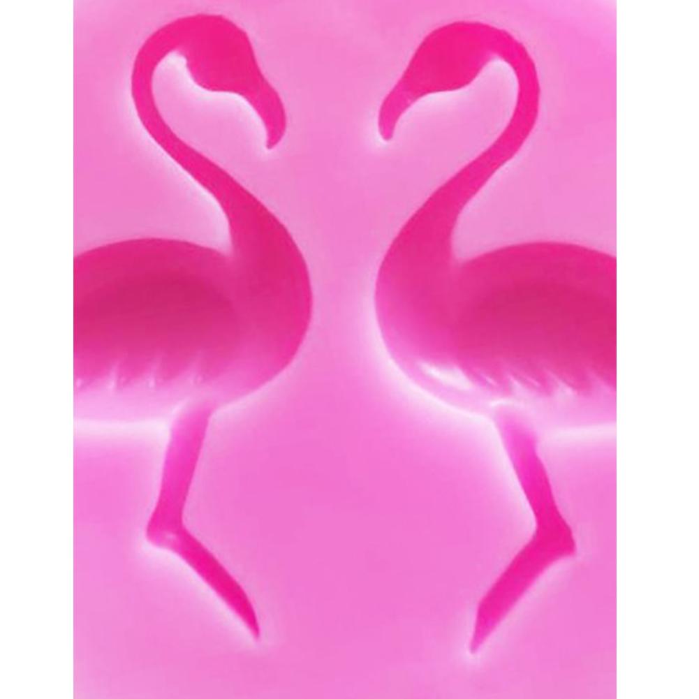 Silikonowa forma w kształcie flaminga do samodzielnego wykonania Dekoracja Czekoladowa Sugarcraft Forma do Ciasta