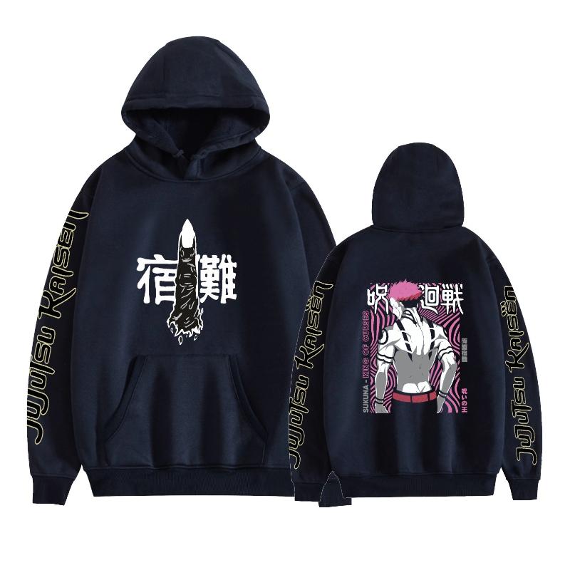 

Japanese Anime Sukuna Printed Hoodie Men Casual Harajuku Hip Hop Fashion Long Sleeve Pullover Autumn Winter Fleece Sweatshirts 3XL