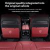 For Peugeot 206 207 208 307 308 406 407 408 508 607 3008 4008 5008 Car Seat Back Protection Anti-Kick Pad Rear Seat Storage Bag