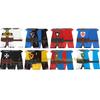 Medieval Military Castle Knight Building Blocks - King Figures with Helmet Armor and Weapon Accessories