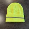 Mens Knitted Hat With Reflective Details For Winter Warmth Stylish Cold Weather Headgear