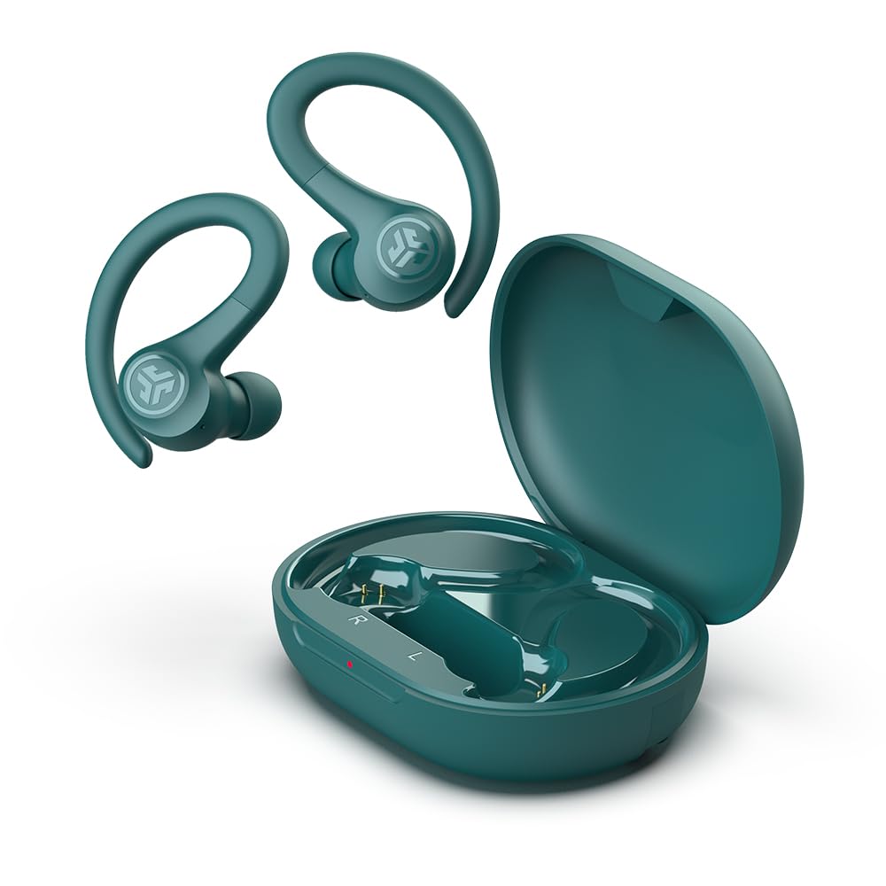 Official JLab Go Sport Wireless Earbuds for and the These Bluetooth Earbuds Feature Waterproof Ear External Sound and a Total of 35 Hours of Playback