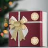 500 stk/rull God jul-klistremerker Festlig snøfnugg Julenissen Reinsdyr Snømann Bakeetiketter Konvoluttforseglingsklistremerke Juldekor