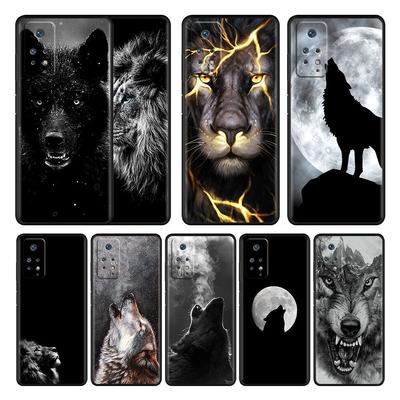 Ufficiale Per Xiaomi Redmi Note K40 9T 7 10 9C 9 8 9S 9A 11 Pro K40S 10C 8T Celulares Custodie Bestia Leone Lupo