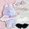 For Labubu Accessories Angel Demon Wing Headband For 17Cm Labubu 3.0 Big Into Energy Series Doll Clothes Kids Gift