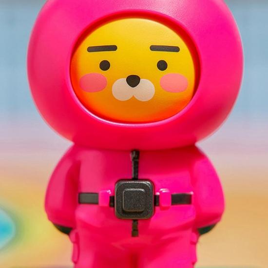Squid Game 2 KAKAO Friends Figure Moving Keychain Ryan