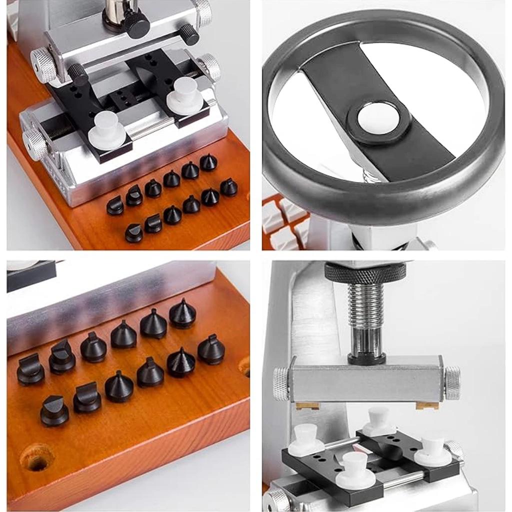NEW Watch Case Opener 5700# Bench Watch Case Opener With Metal Base Watchmaker Repair Tool for Rolex / Tudor