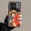 Case for Xiaomi Redmi Note 14 A4 10 13 Pro Plus 12 14C 9S 11 13C Funda Back Phone Cover One Piece Luffy Zoro Cool