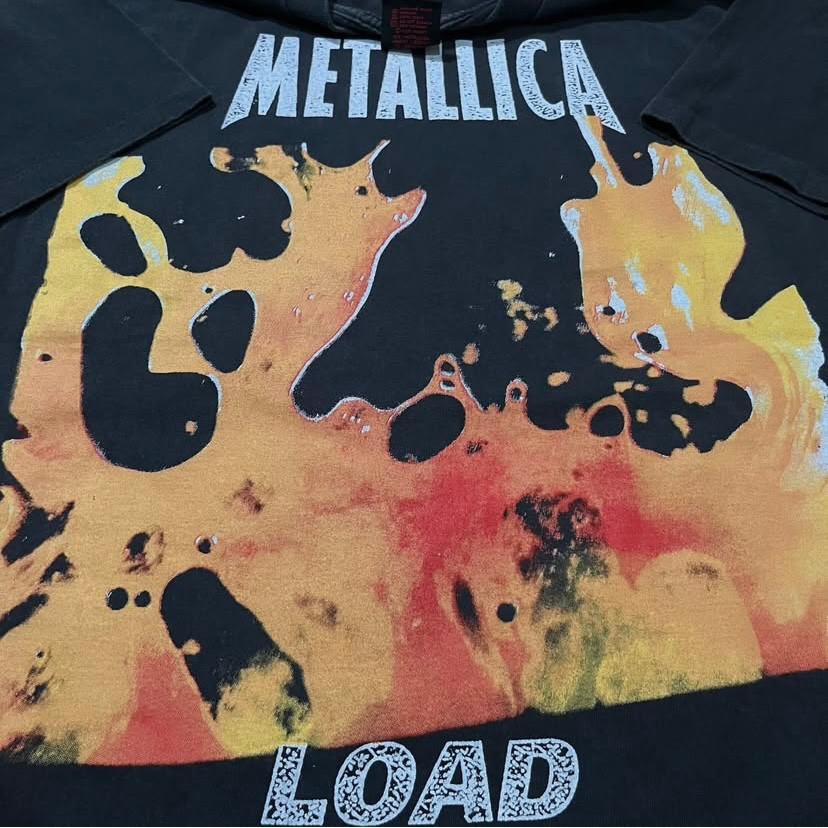

Винтажная футболка METALLICA LOAD 90-х годов, группа, рок, метал, РЕДКАЯ, одинарная строчка, РЕПРИНТ 2XL