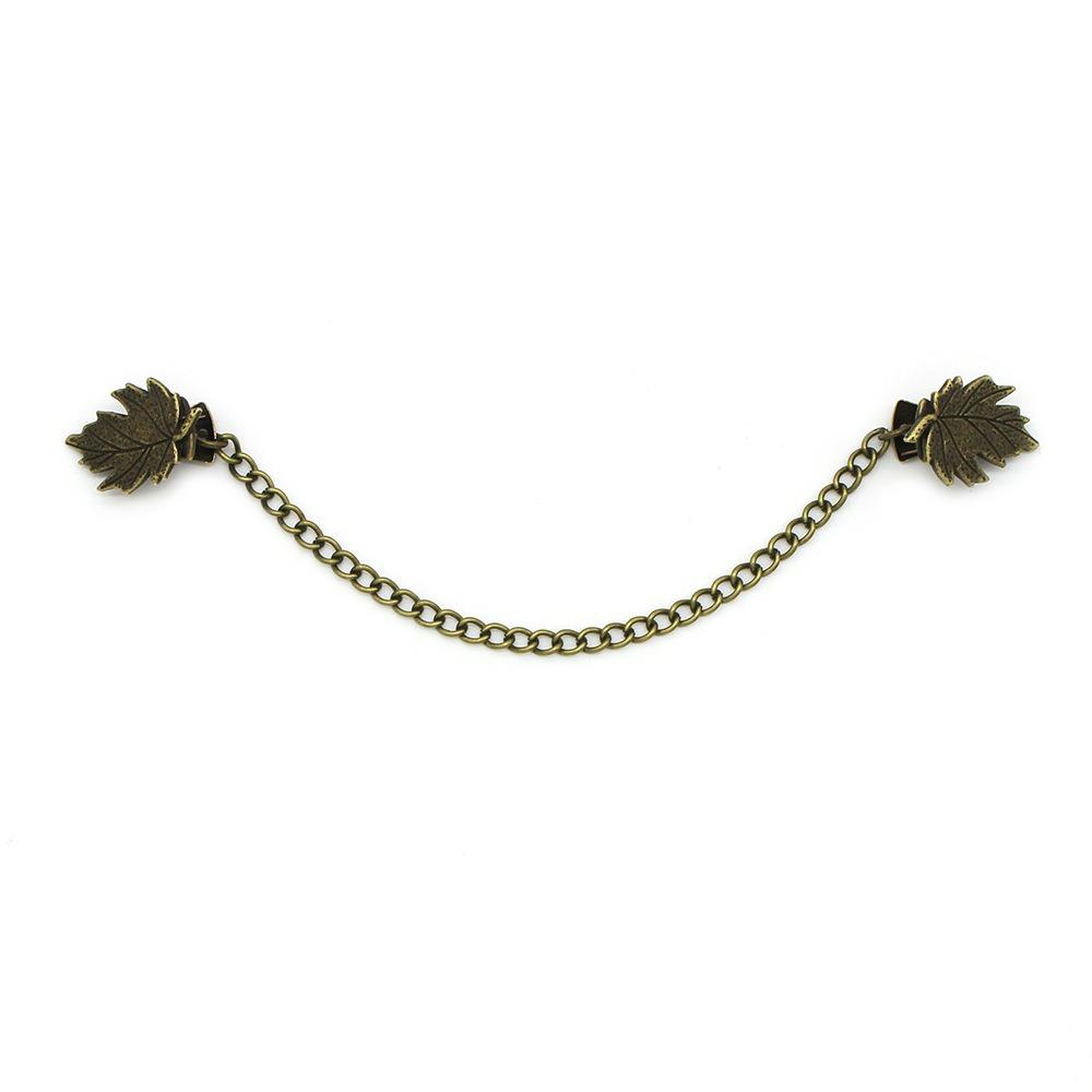 1 Piece Alloy Shawl Clips Decorative Cardigan Clips Vintage Scarf Brooch Pin For Shawl