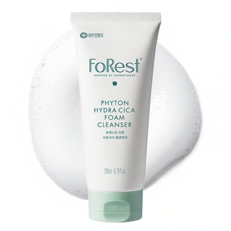 Green Finger Forest Phyton Moisture Cica Foam Cleanser, 200ml, 1 Pcs