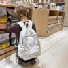Schoolbag Cute Junior High School Student Backpack Japanese Versatile Lightweight Backpack Women's Casual Fashion Large Capacity Girls School Bag