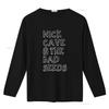 2017 Depop Nick Cave and the Bad Seeds Black Mens T Shirt All Sizes Available Vintage Washed Stylish Fashion Versatile