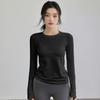 Lulu Slim Fit Women's High-Stretch Long Sleeve Yoga Top for Pilates, Running & Fitness