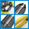 6 Inch Multifunctional Wire Stripper Pliers for AWG22-10, Cable Stripping Cutting Hand Tool for Electric Wire