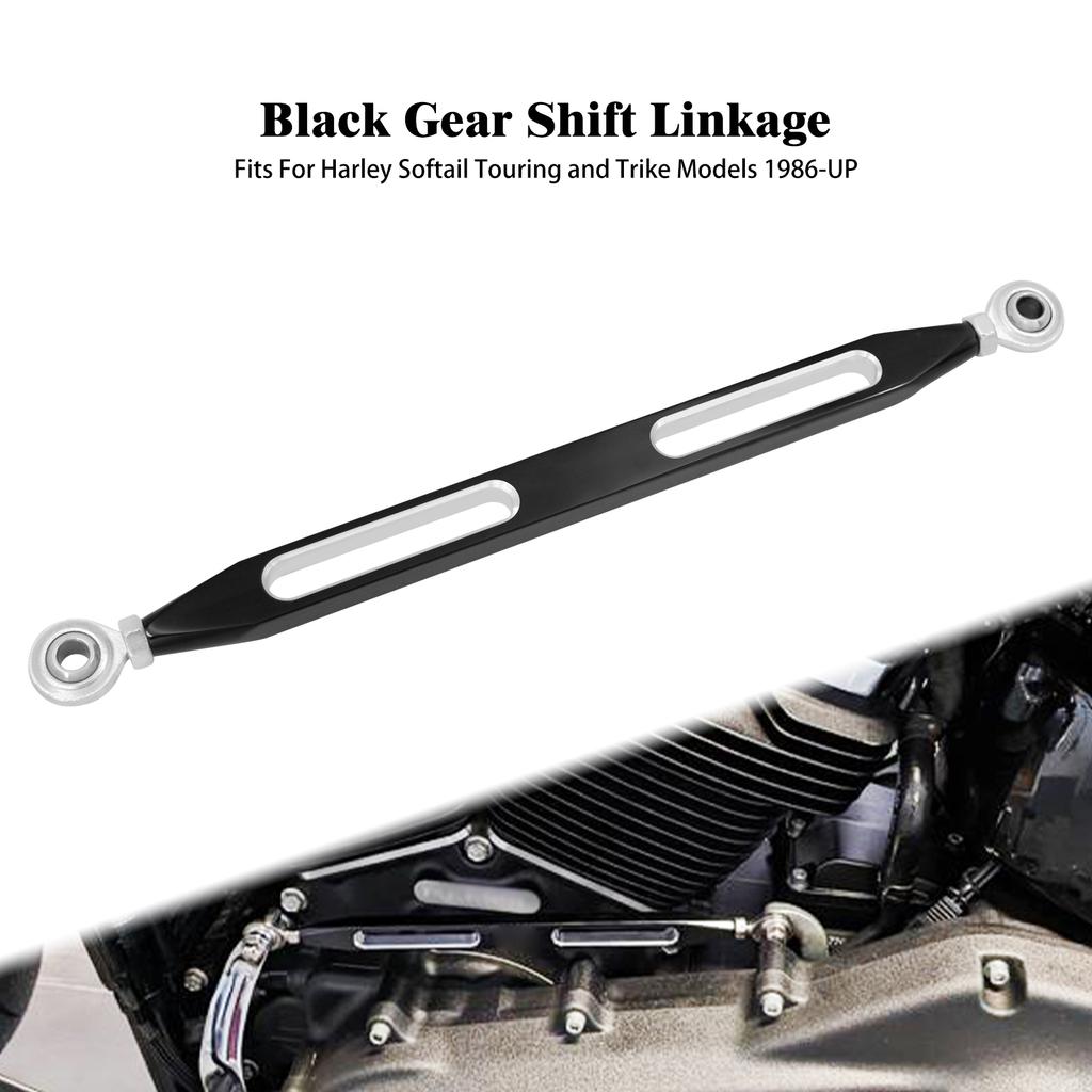 Motorcycle All Black Gear Shift Lever Shift Linkage 330 Mm For Harley Touring Road King Street Glide FLHRC FLHT Softail 86-2018