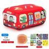 Crinkle Cloth Tissue Box Toys Educational Infant Pull Along Toy Baby Montessori Toy  Kids Gifts