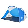 Beach Tent for 2 Persons Azure Blue Pop Up Waterproof