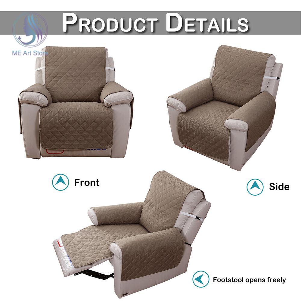 Anti-wear Recliner Sofa Cover for Dogs Pets Kids Anti-Slip Washable Couch Cushion Slipcover Armchair Furniture Protector
