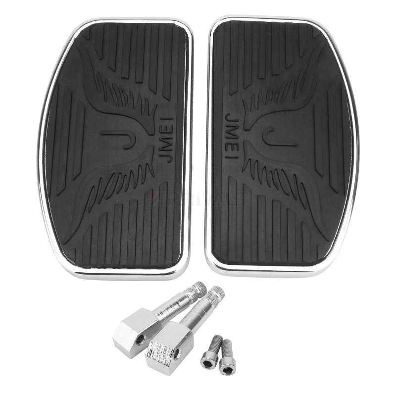 Motorfiets Voor Achter Brede Voetrijder Bestuurder Voetsteun Vloerplaten Voor Honda Shadow Voor Yamaha Dragstar Voor KAWASAKI Vulcan