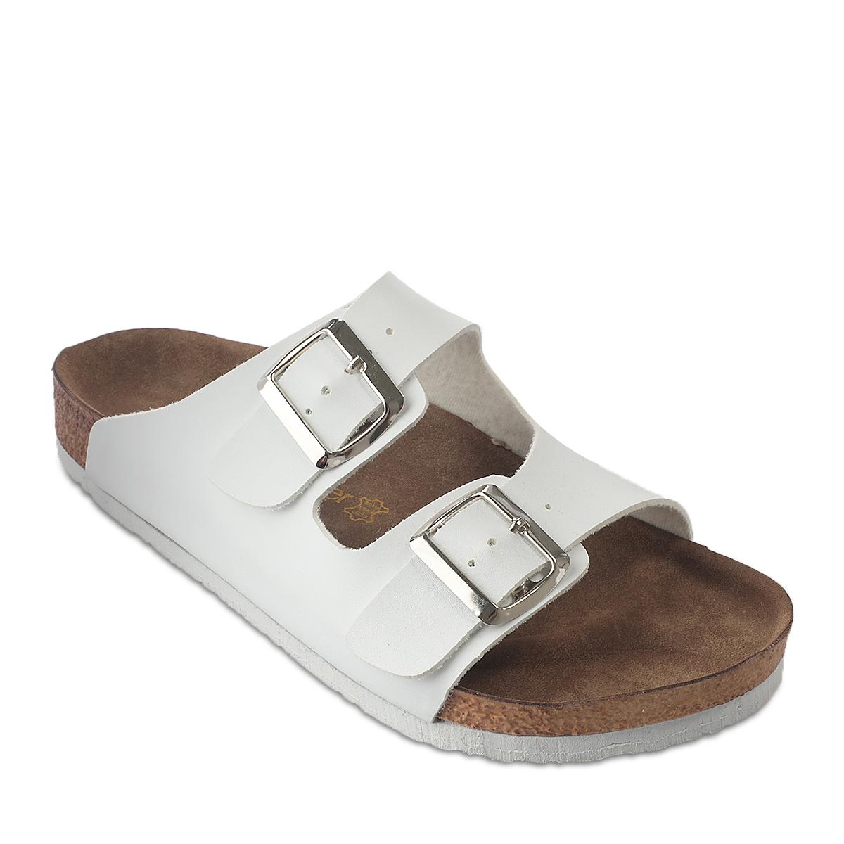 

LENS-White Men s Slippers 43 белый
